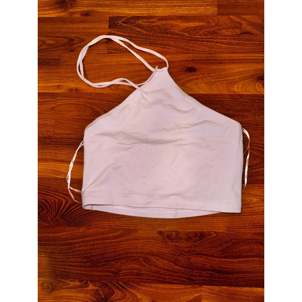 Urban Outfitters Baby Pink Halter Top